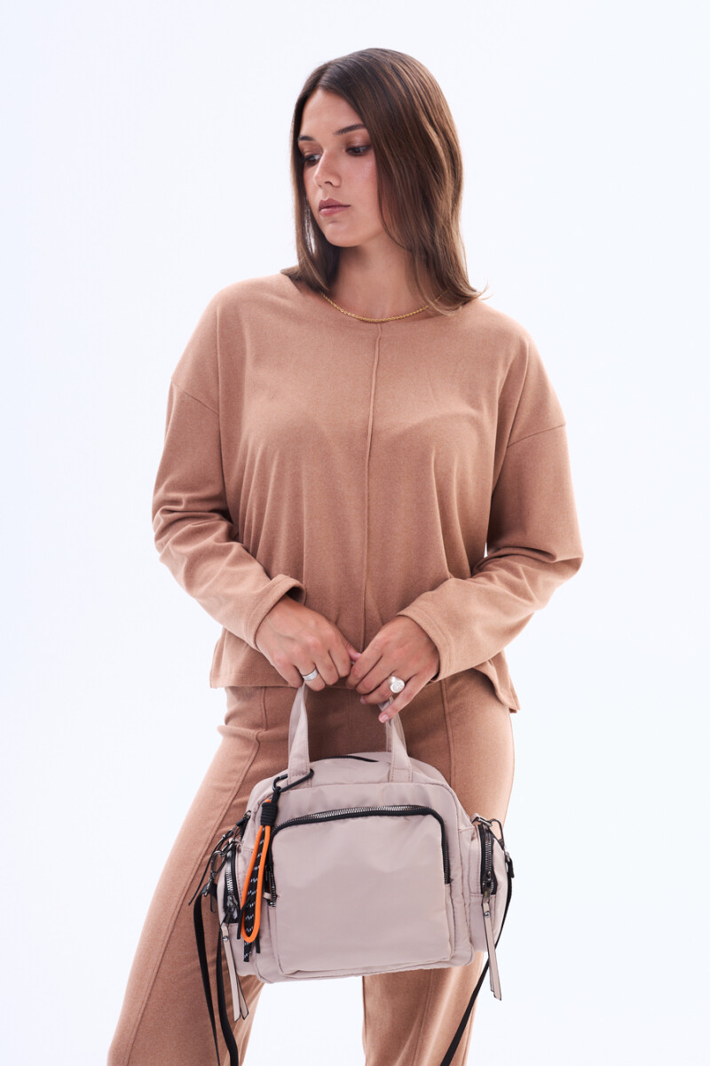 Bandolera Pucon Beige