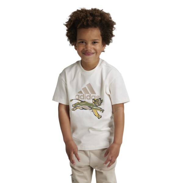 Remera Adidas Disney Lion King Blanco