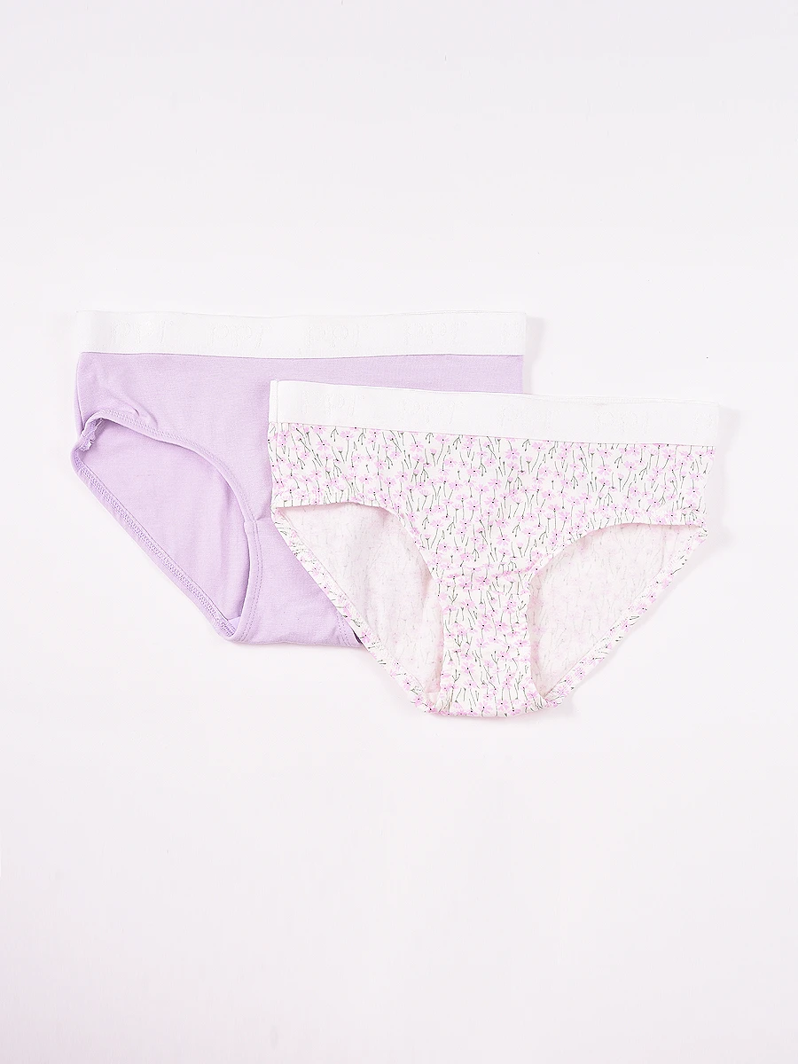 PANTY TEEN PACK X 2 - LILA 