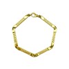 Pulsera Barra - Griega - Oro bajo -Sin Piedra-PU8096 sinpiedra
