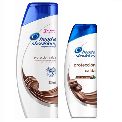 Shampoo Head & Shoulders Protec. Anticaída 375ml+180ml Shampoo Head & Shoulders Protec. Anticaída 375ml+180ml
