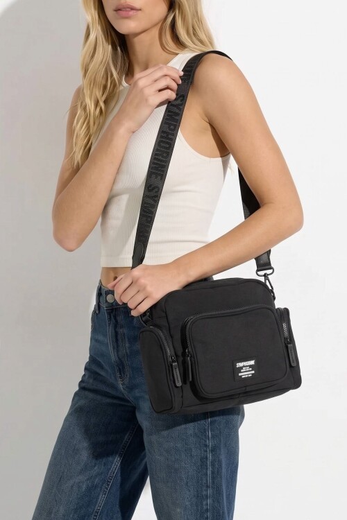 Bandolera urban lifestyle negro