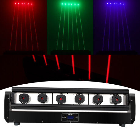 Cabeza Móvil Láser Pls La-ls35 Rgb 6 Luces Cabeza Móvil Láser Pls La-ls35 Rgb 6 Luces
