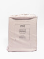Juego De Sábanas 1 Plaza Microfibra Washed Gris