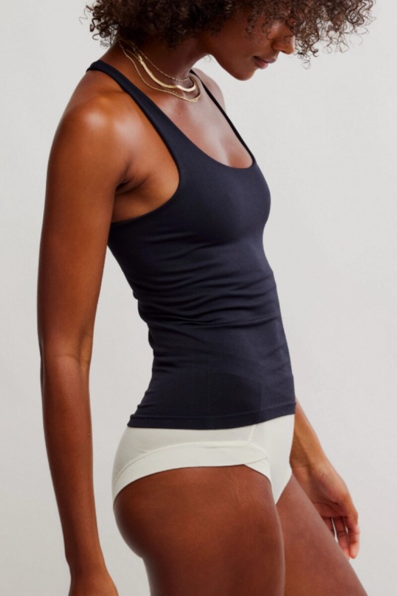 Top Clean Lines Negro