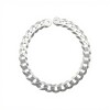 Pulsera cubana - Plata 925 - Sin piedra - PU3840 sinpiedra