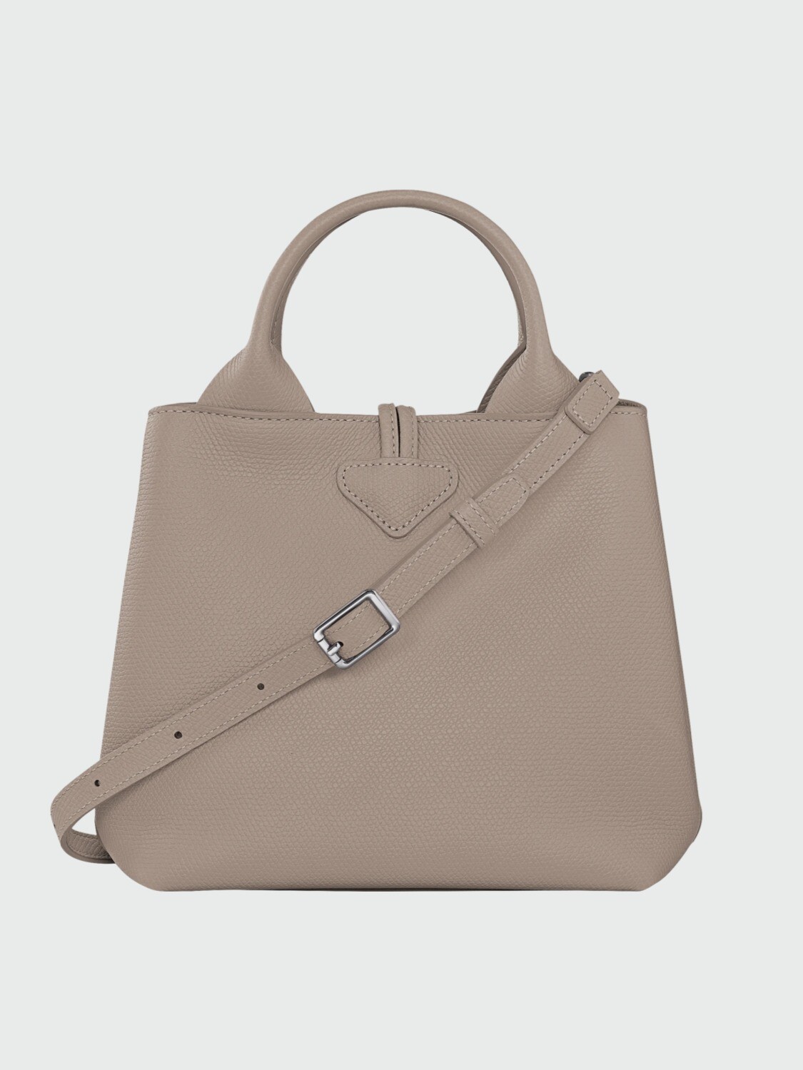 LONGCHAMP - LE ROSEAU, CARTERA DE MANO S Gris