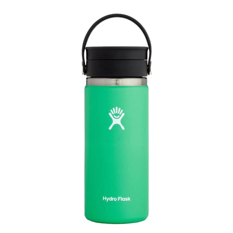 Botella Hydro Flask 16 Oz (0.47 L) Wide Mouth Flex Verde Botella Hydro Flask 16 Oz (0.47 L) Wide Mouth Flex Verde