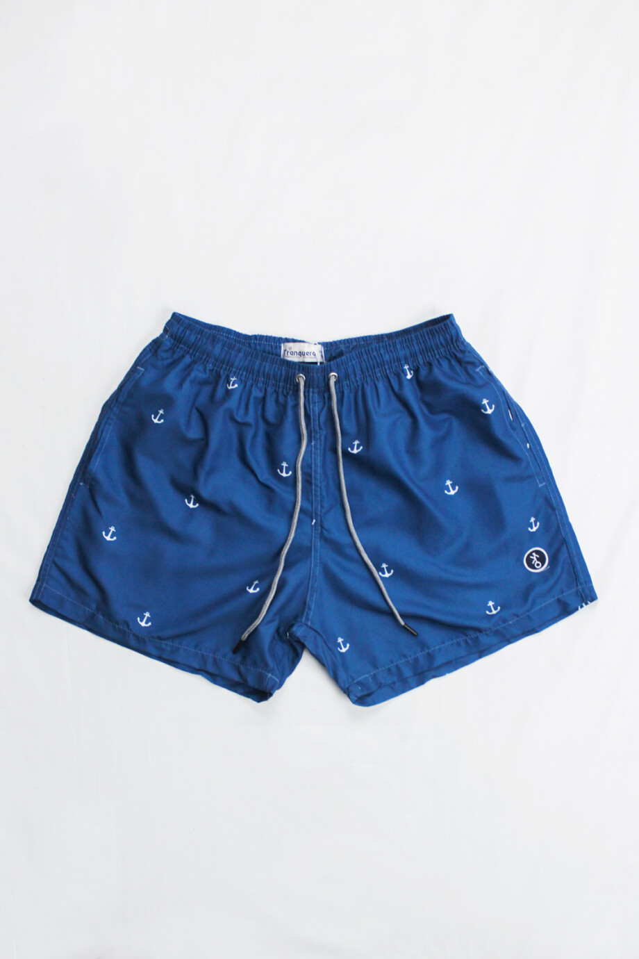 Short De Baño Tranquera Azul con Anclas