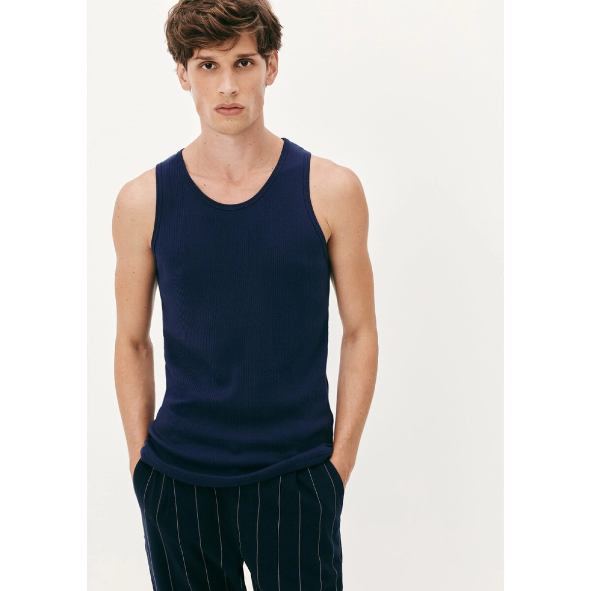 CAMISETA REGATA MASC - AZUL ESCURO 