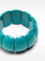 Pulsera Elástica Redondeada azul