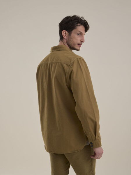 OVERSHIRT PRAGA MOSS GREEN