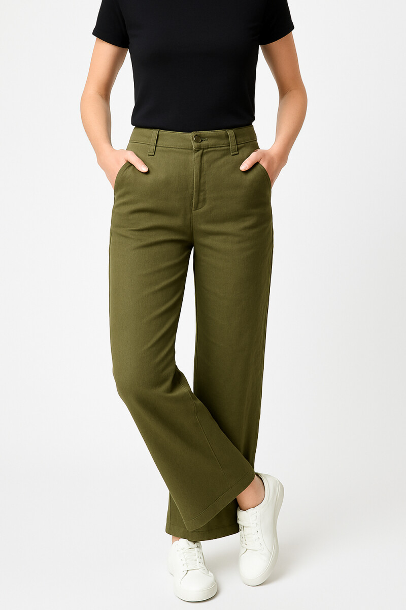 Pantalon Tirna - Verde Oliva 