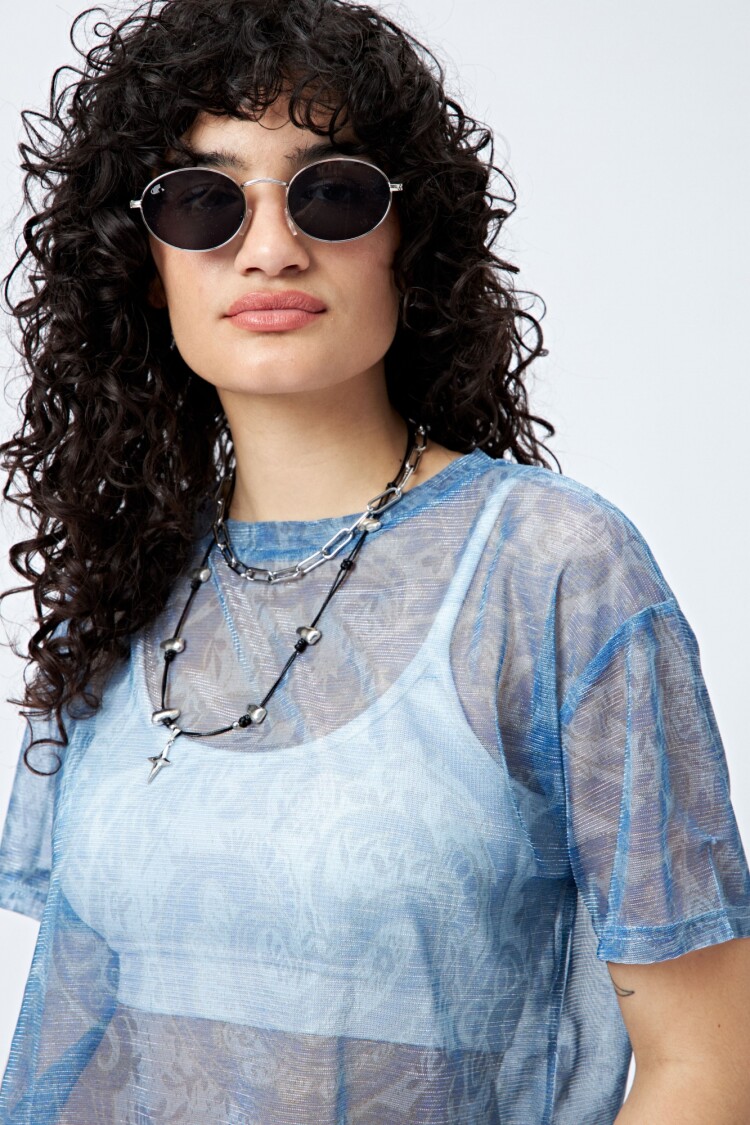 TOP RUST Azul Lavado