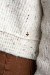 Sweater Buttonne Nacar