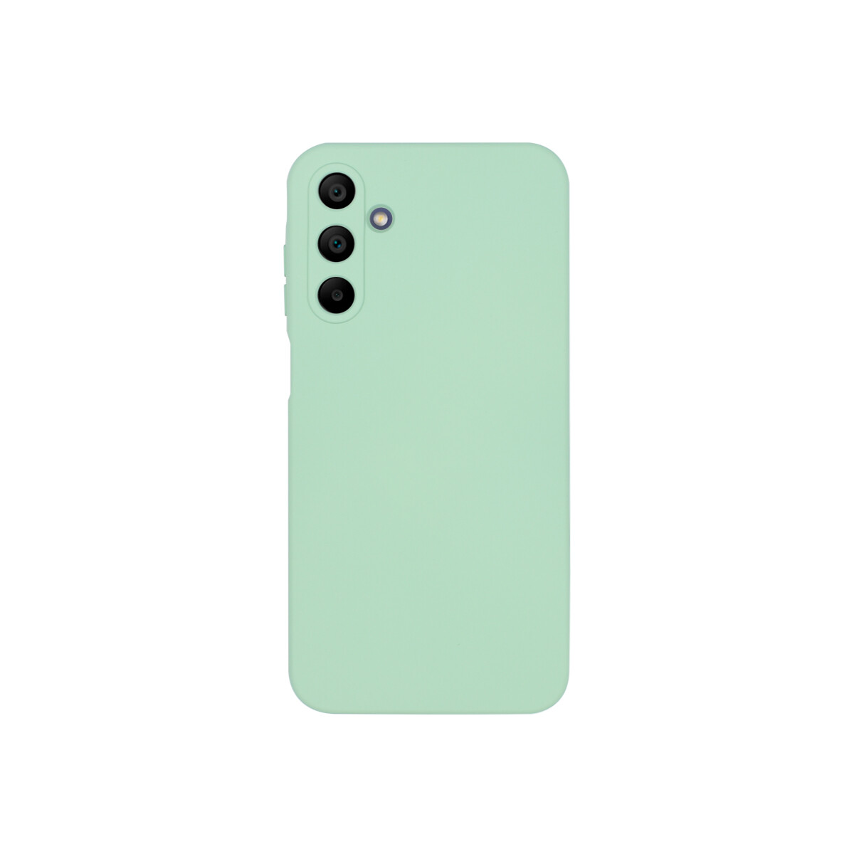 Protector Samsung Galaxy A25 engomado color verde pastel 