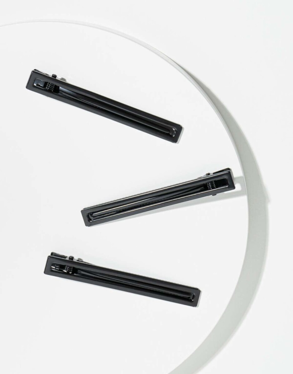 Horquillas Set Acrilico - Negro 