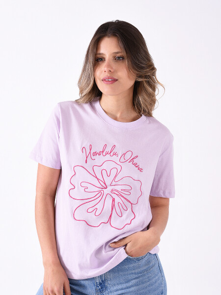REMERA ALOHA LILA