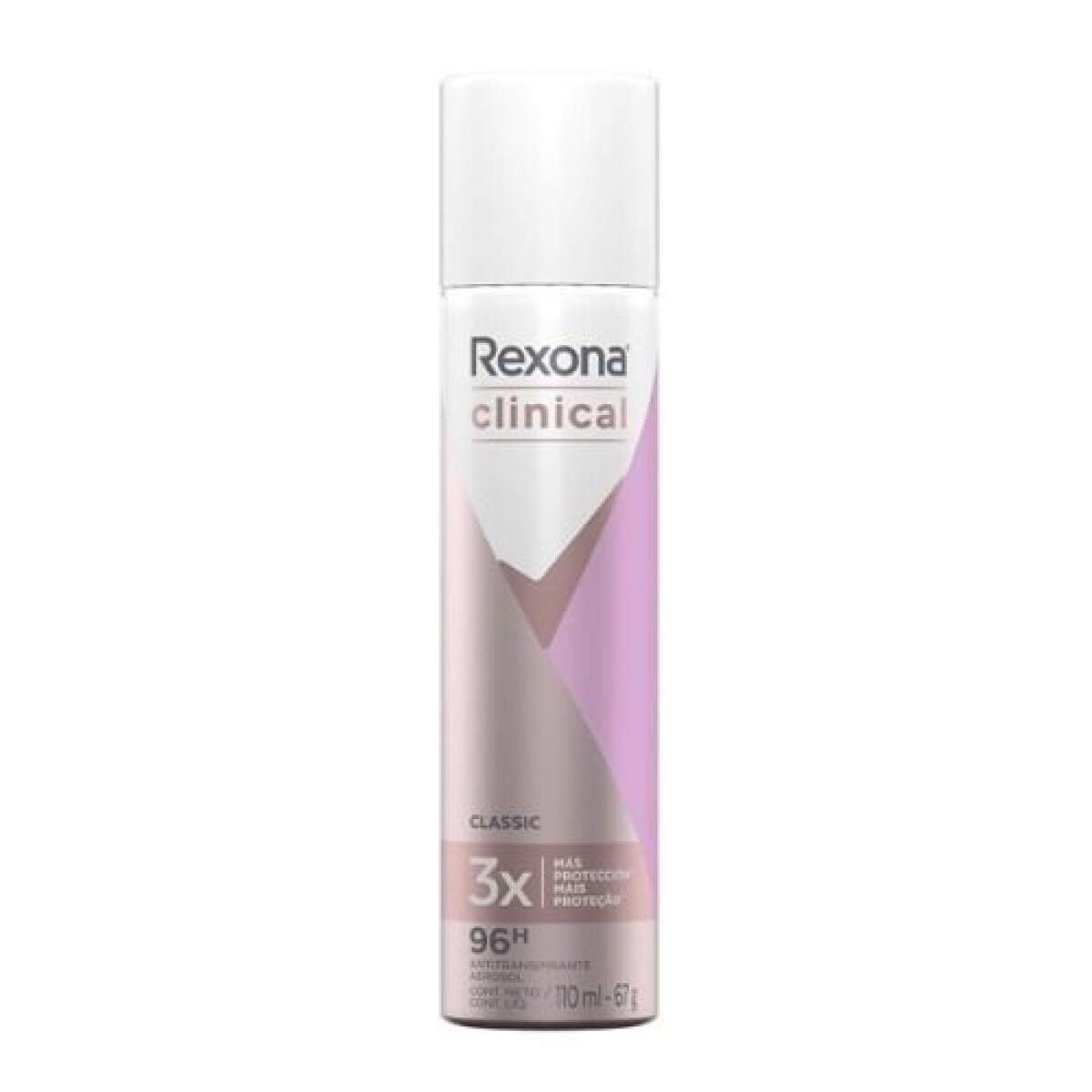 Desodorante Aerosol Rexona Clinical Classic 110 Ml. 