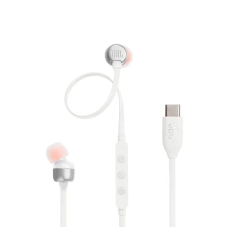 AURICULARES CON CABLE IN EAR JBL USBC TUNE 310C BLANCO AURICULARES CON CABLE IN EAR JBL USBC TUNE 310C BLANCO
