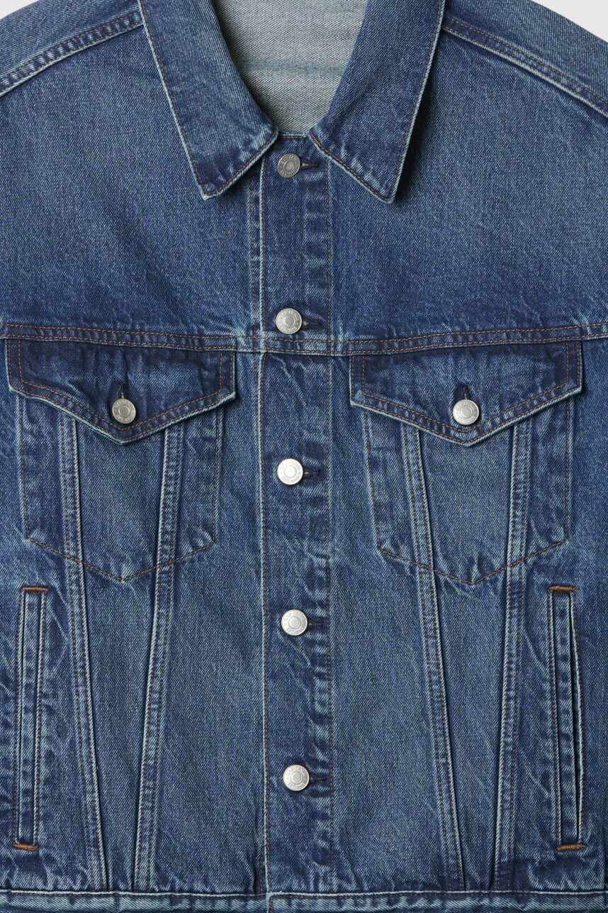 Campera Jean Hombre Dark Wash Indigo 119