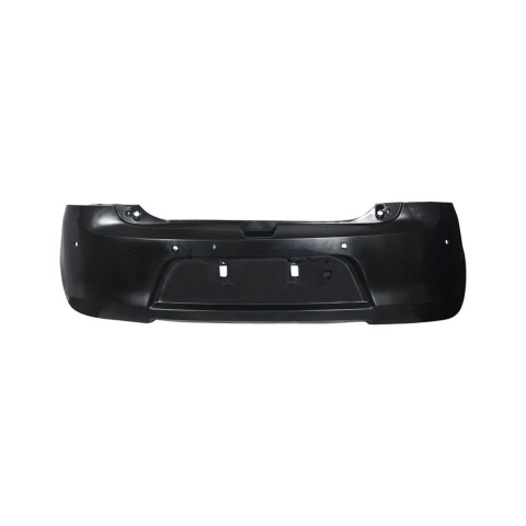 PARAGOLPE TRASERO NEGRO LISO CON AGUJERO PARA SENSOR Paragolpe Trasero Negro Liso Con Agujero Para Sensor