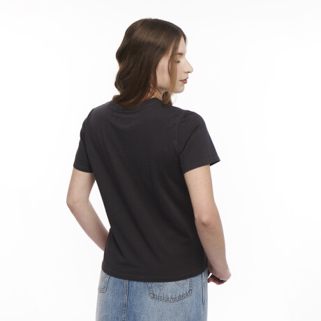 Remera Wrangler de Dama - T-SHIRT SS FASHION - W73KN00BLK ELD