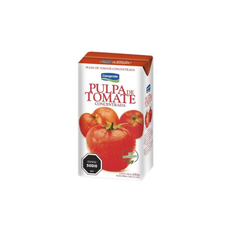 PULPA DE TOMATE CONAPROLE 260G PULPA DE TOMATE CONAPROLE 260G