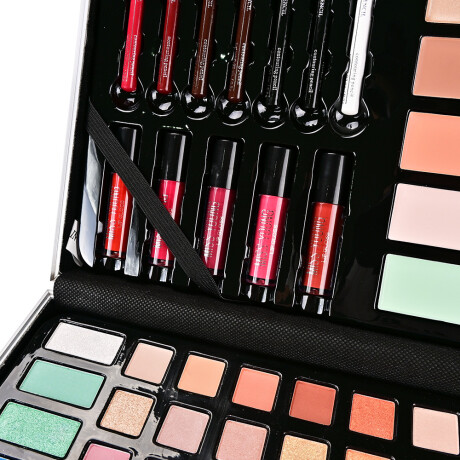 Petaca Maleta De Maquillaje Missyoung 94 Pzas Plateado