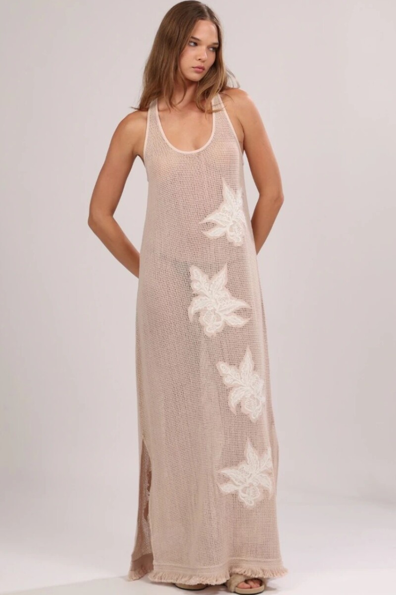 VESTIDO FRAGOLA Beige