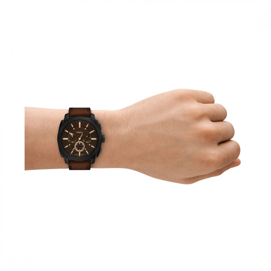 Reloj FOSSIL MACHINE Cuero Marron Esfera 42mm 0