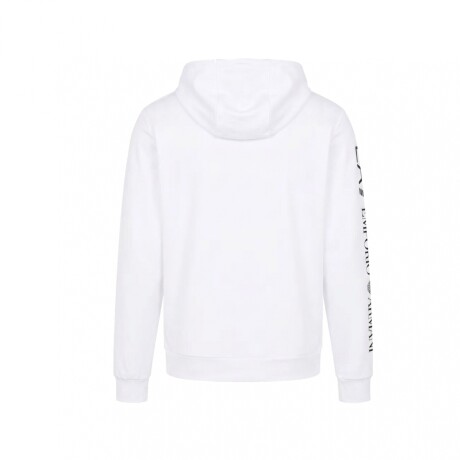 ARMANI EA7 HOODIE WHITE/BLACK