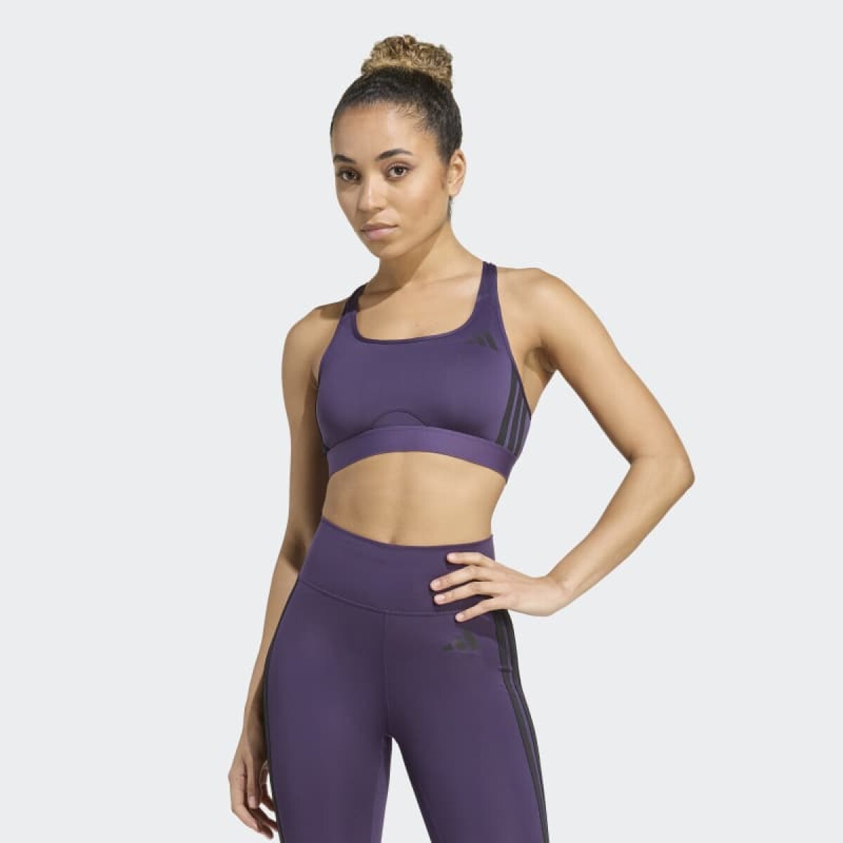 Top Adidas Powerreact - Violeta 