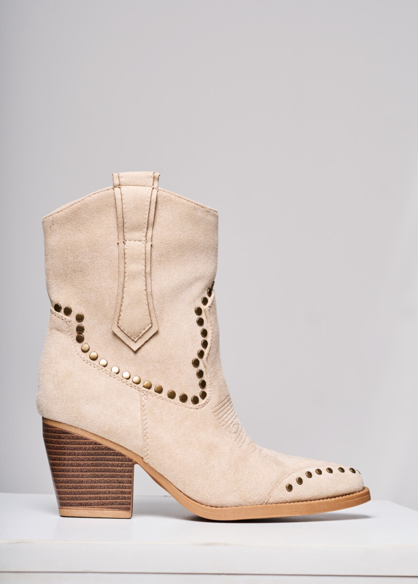 Bota Sienna - manteca 