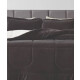 Acolchado Terciopelo y Corderito KARSTEN c/porta Almohada QUEEN Sonata Grafiti con Natural