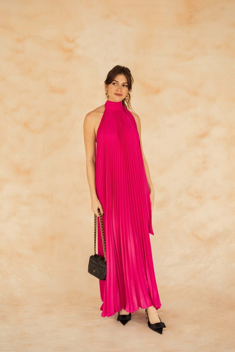 VESTIDO MARIANNA BRIGHT PINK 
