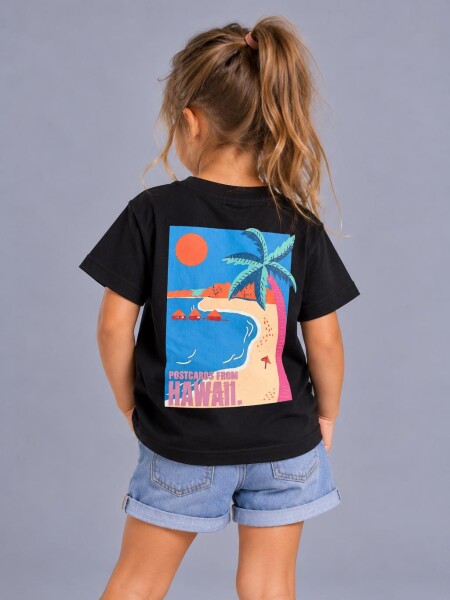 T-SHIRT N.SAILS 4227 M.C BEBE NEGRO