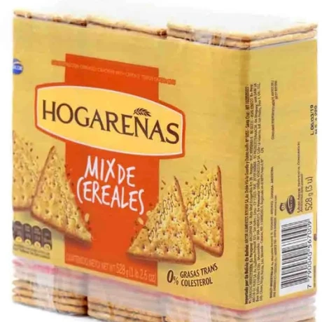 GALLETA HOGAREÑAS PACK X3UN 185G MIX CEREALES GALLETA HOGAREÑAS PACK X3UN 185G MIX CEREALES