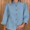 Camisa Carlita Volados Tourquesa