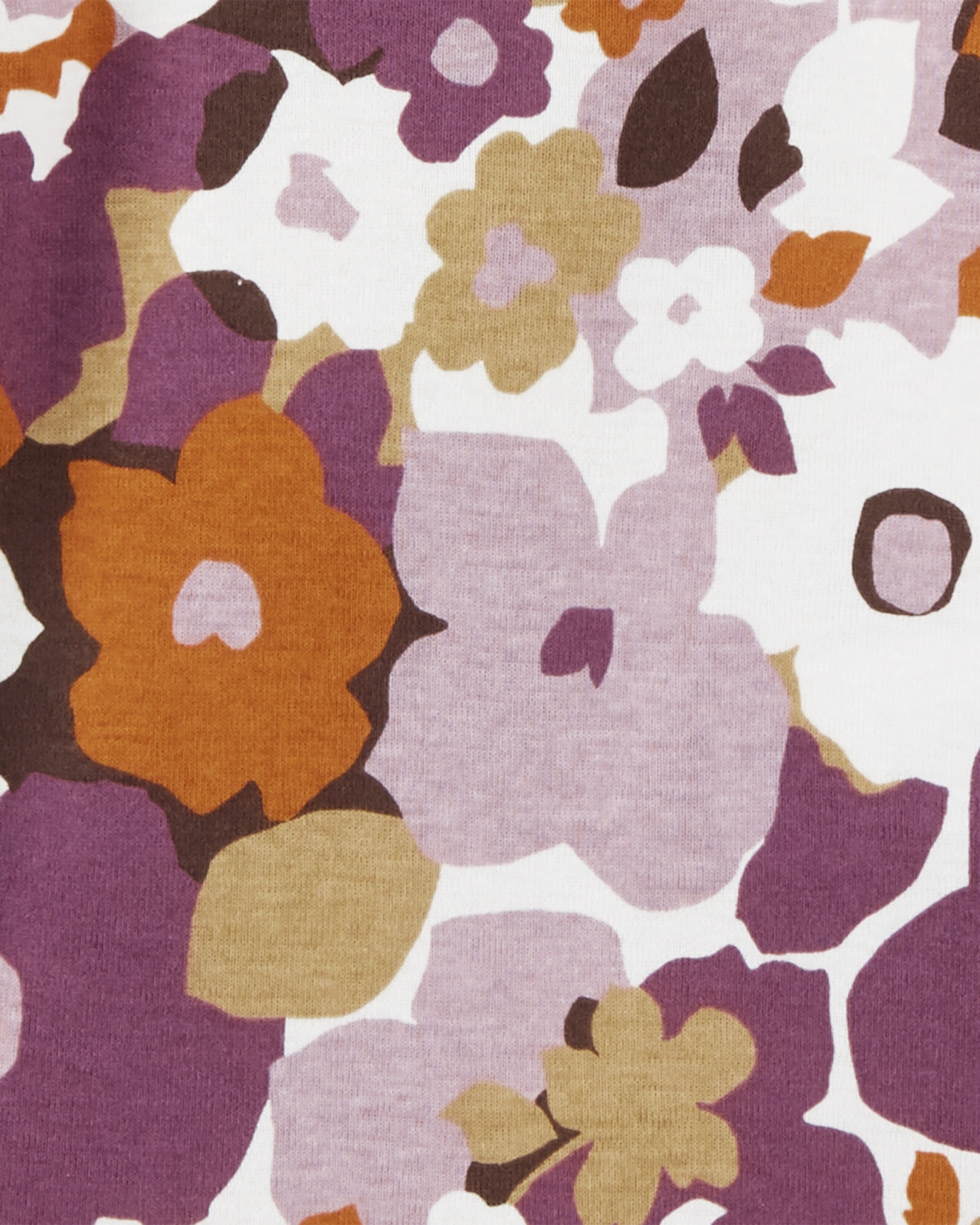 Pack cuatro bodies de algodón, manga larga, diseño floral Pack cuatro bodies de algodón, manga larga, diseño floral