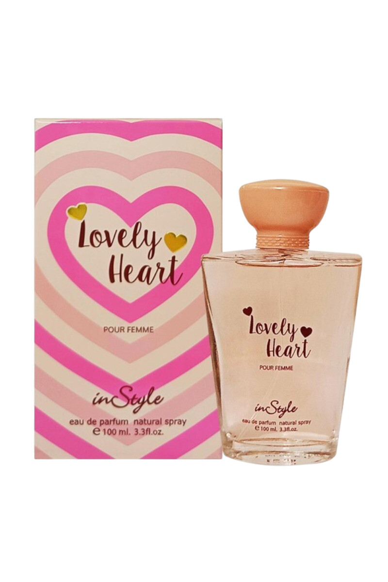 Perfume Lovely Heart 100ml - rosa 