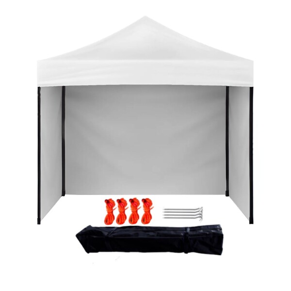 Gazebo Plegable con Paredes 3x3 Para Playa o Jardín Autoarmable Color Blanco Gazebo Plegable con Paredes 3x3 Para Playa o Jardín Autoarmable Color Blanco