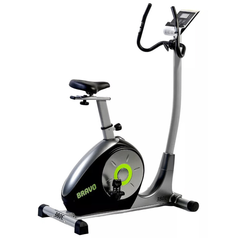 Bicicleta ergométrica Bravo 380E con freno magnético Gris/Negro