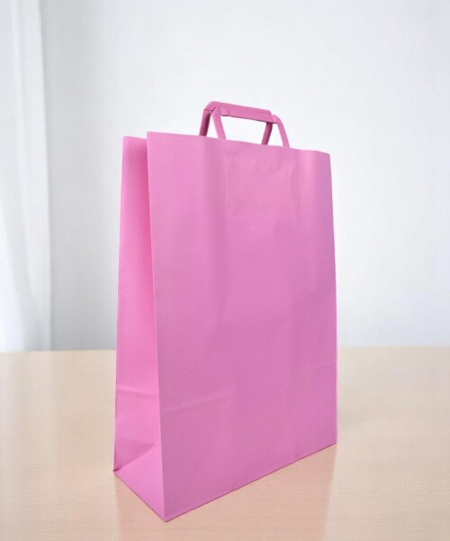 Bolsa lisa acuario 30x12x41 cm PASTEL PINK