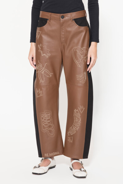 PANTALON FLY Marron