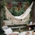 Hamaca Paraguaya Silla Colgante Reforzada Jardín Bolso + Acc Variante Color Blanco
