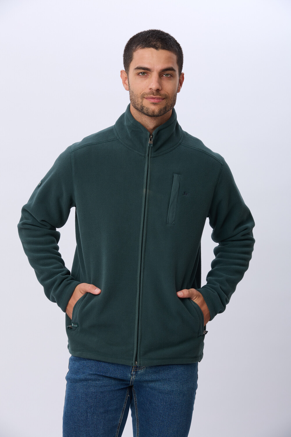 CAMPERA POLAR DE ABRIGO Verde