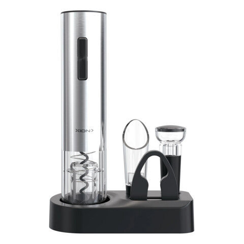 Kit Descorchador Eléctrico Recargable Total Xion Xi-wine15-cu KIT DESCRIOCHADOR RECARGABLE XION WINE15