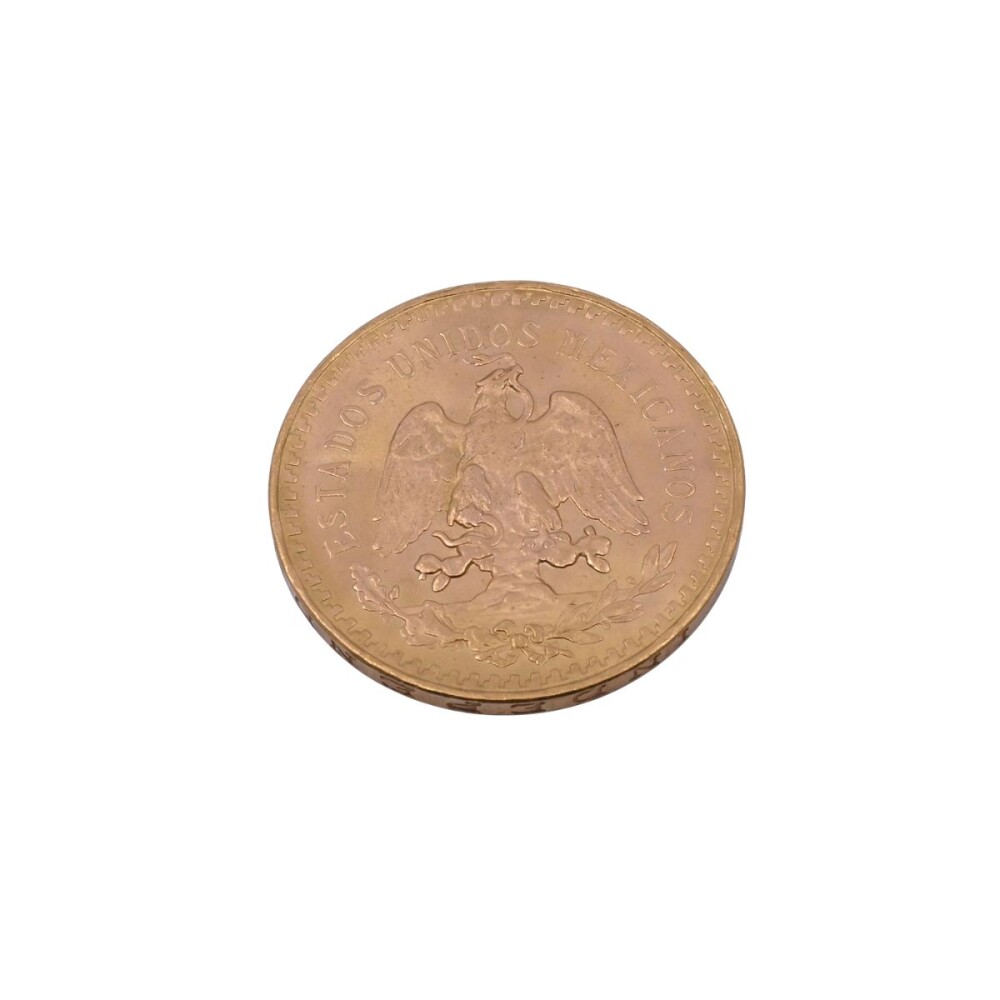 Moneda de oro Estados Unidos Mexicanos 50 pesos. 1821-1947 Moneda de oro Estados Unidos Mexicanos 50 pesos. 1821-1947