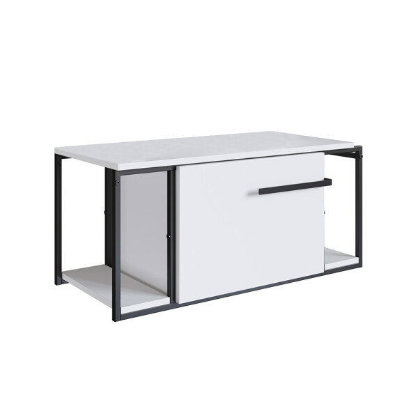 MUEBLE DE BAÑO INDUSTRIAL COLOR BLANCO Mueble De Baño Industrial Color Blanco